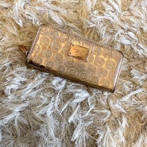 Gold Micheal Kors Wallet